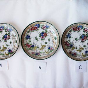 One antique porcelain saucer Japan (#EV344)